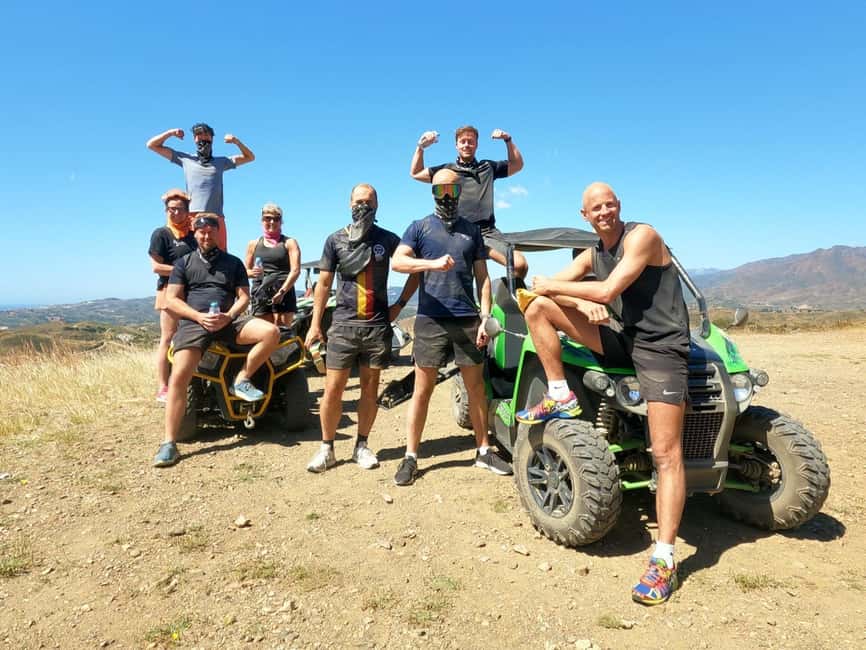 2 Hour Buggy Tour through the mountains and hills of Mijas - The route out of Mijas: mountain passes and winding dirt tracks