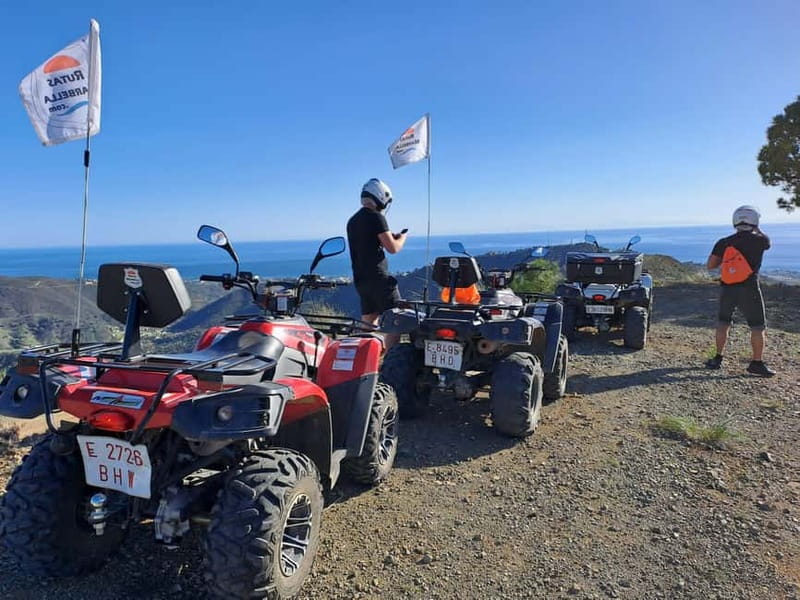 2 hours Quad Tour Marbella - 170€ per Quad up to 2 people - What to bring and what to avoid on the ride