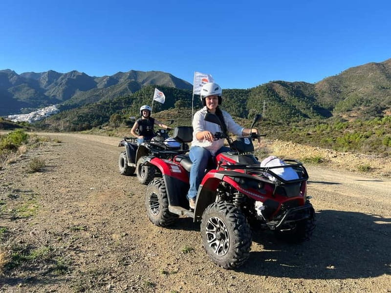 2 hours Quad Tour Marbella - 170€ per Quad up to 2 people - Marbella to Ojen on an automatic quad: what the experience feels like