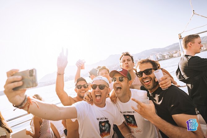 3 hours on the craziest boat party in Malaga - The Swim Stop: When You Can Jump, and How Not to Get Burned