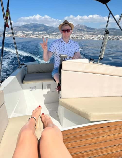 Benalmadena: Boat Rental with No License Required - No-license captaincy off Puerto Benalmádena
