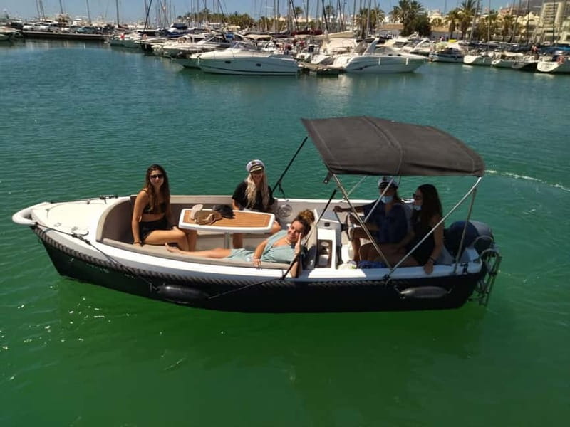 Benalmadena: Boat Rental with No License Required - What to plan for: fuel, food, and simple rules on board