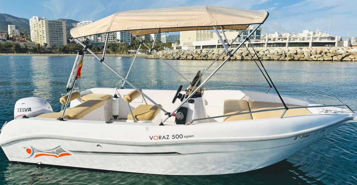 Benalmádena: Costa del Sol License-Free Boat Rental - Key Points You’ll Care About