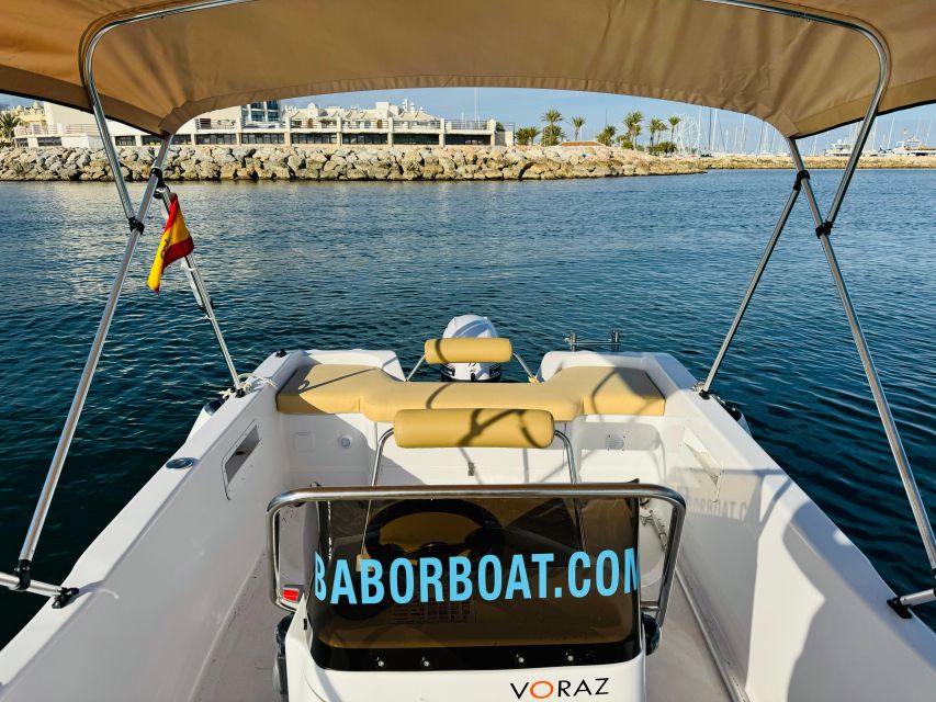 Benalmádena: Costa del Sol License-Free Boat Rental - Music, Fridge, and Solarium: Small Amenities That Actually Matter
