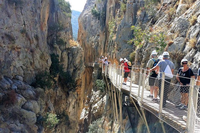 Caminito del Rey Group Walking Tour - Entering the Caminito del Rey gate: history you can actually see