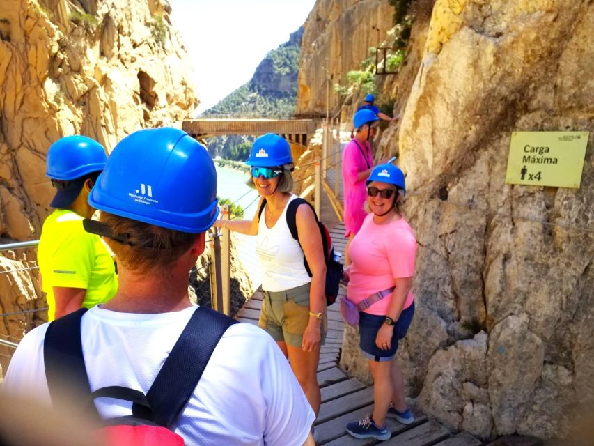 Caminito del Rey private tour from Costa del Sol - The guided walk: safety gear and a steady pace on the walkway