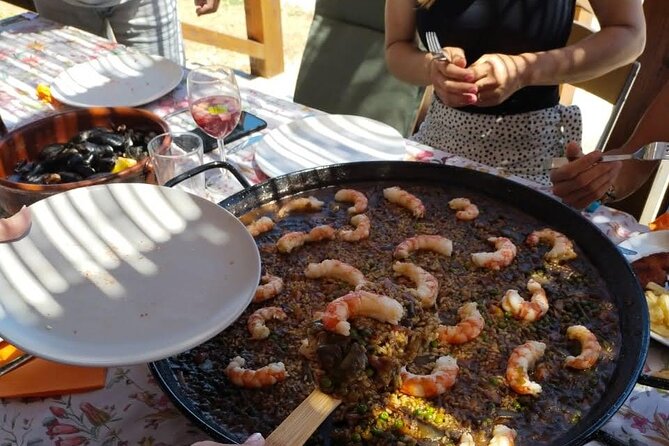 Chefcooking Paella from our Andalusian Grandmother at a Family Farm - A 4-hour farm pause near Marbella: what the afternoon is like