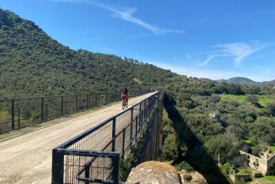 Cycling - Via Verde de la Sierra - Easy Difficulty - Ronda - What you’ll actually ride: 36 km of tunnels, viaducts, and stations