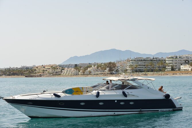 Enjoy the Marbella Coast on the Sunseeker 63 Predator Yacht - Sunseeker 63 Predator: what that means for your time on the water