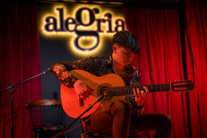 Flamenco Restaurant and Show in Alegria - The Flamenco Show: Guitar, singers, and dancers in a small intimate space