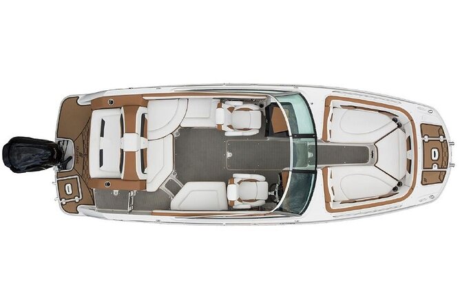 FourWinns HD240 boat rental for 10 people 4 hours - Bluetooth music, onboard sound, and keeping the mood right