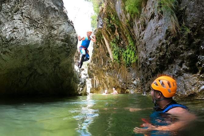 From Estepona: Guided Canyoning Tour on the Guadalmina River - What the guides do well: energy, English, and adapting the pace