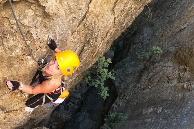 From Estepona: Guided Via Ferrata Adventure in Benalauría - Is $48.16 a good deal for a 2-hour guided ferrata?