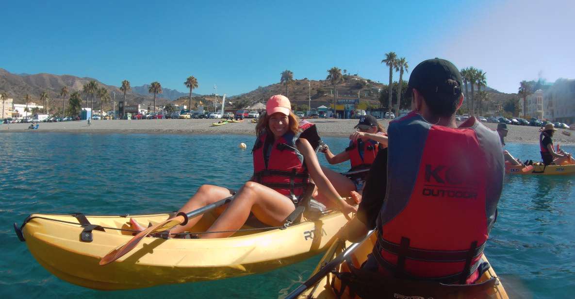From Málaga: Cliffs of Maro-Cerro Gordo Guided Kayaking Tour - Getting to the coast: air-con bus from Málaga to La Herradura