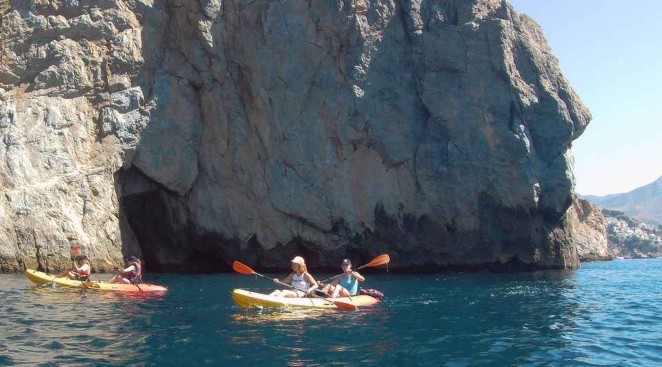 From Málaga: Cliffs of Maro-Cerro Gordo Guided Kayaking Tour - Cave of the Virgin: a sea-cave ride with a statue