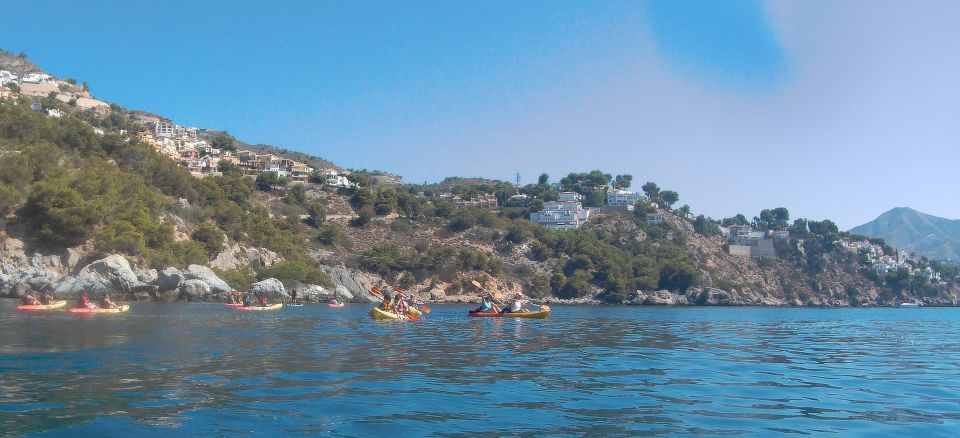 From Málaga: Cliffs of Maro-Cerro Gordo Guided Kayaking Tour - From La Herradura Beach to Calaisa: the route is built for scenery and swimming