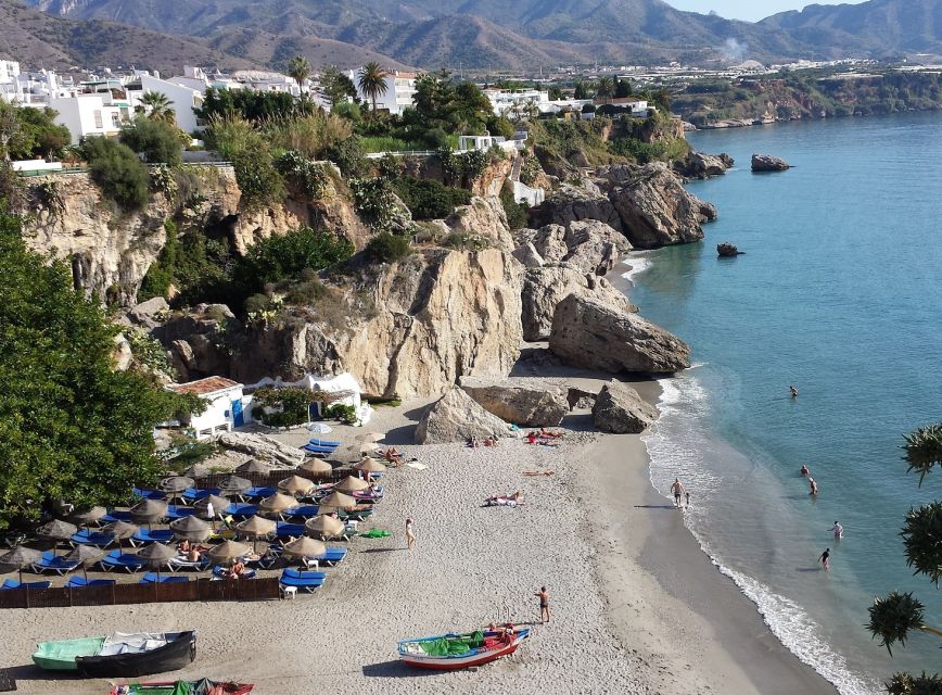 From Málaga /Costa del Sol: Trip to Nerja & Frigiliana - Nerja: Balcón de Europa, then 2.5 hours to wander