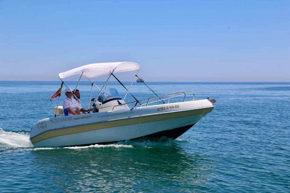 Fuengirola: 1- to 4-Hour Boat Rental - No License Needed - Key Highlights That Matter