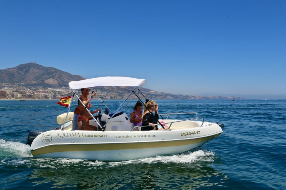 Fuengirola: 1- to 4-Hour Boat Rental - No License Needed - 1 to 4 Hours Along the Costa del Sol: How to Use Your Time