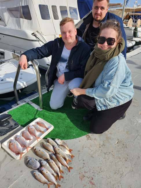 Fuengirola: Fishing Trip with Drinks and Gear - Meeting at AMATISPORT NAUTIC and Boarding a Small 22-Foot Boat