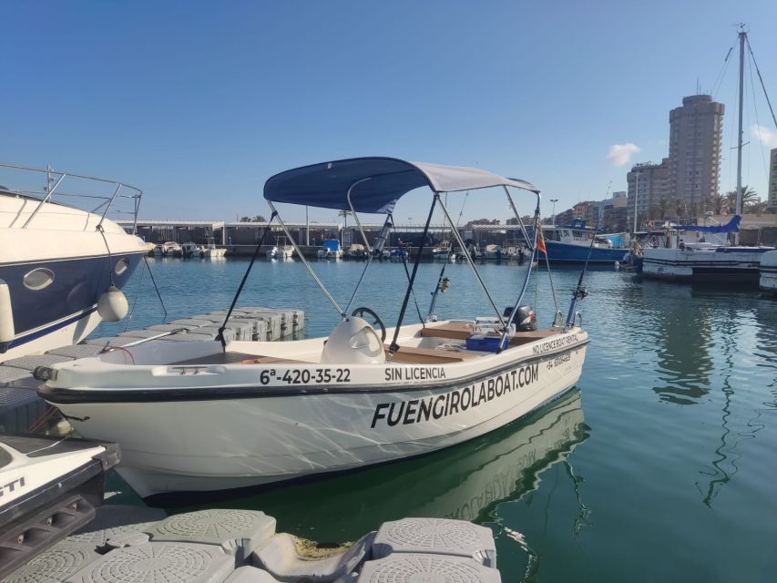 Fuengirola no License Boat from 2 To 4 Hours - Key highlights worth your attention