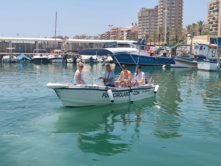 Fuengirola no License Boat from 2 To 4 Hours - Your boat: the Nireus, seating, and the little comforts