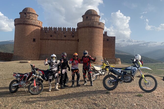 Full-Day Motorbike OFF ROAD Tour around Málaga - El Chorro Start at 10:00: Mountain Trails, Streams, and a Lunch at 13:30