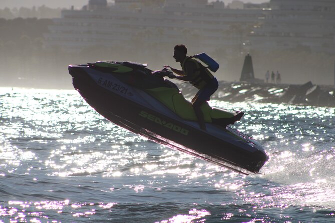 Guided JETSKI tour along the coast of Marbella, enjoy 30 minutes or 1 hour - Step-by-Step: What Your Ride Looks Like