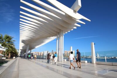 Half-Day Private Taxi Tour to Malaga Historic Center - Mirador del Gibralfaro: the view that makes the day click
