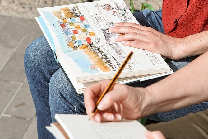 I DRAW Malaga: Art and Drawing Lesson - by OhmyGoodGuide! - Choose Your Sketch Spot: Harbour, Tropical Gardens, or Old Town