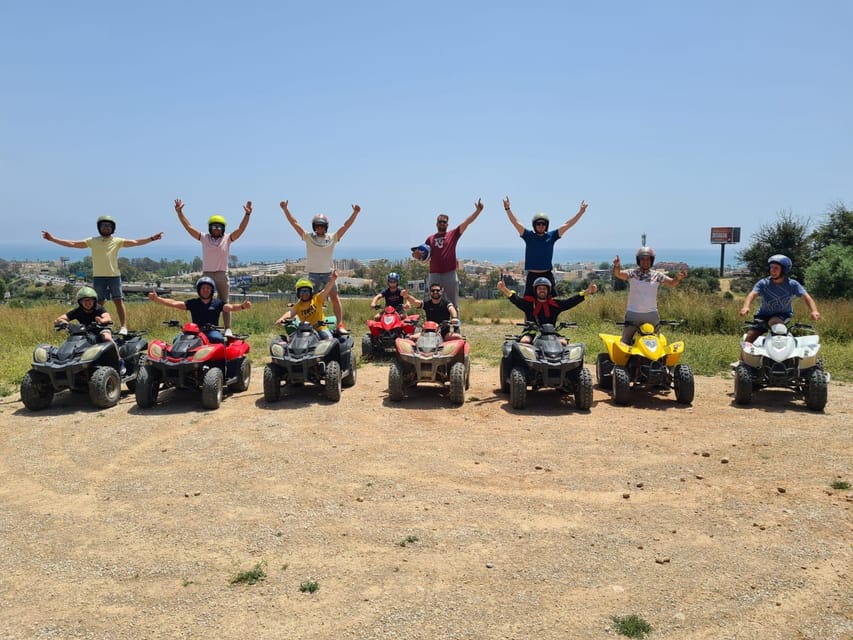Málaga: 3-Hour Guided All-Terrain Two-Seater Quad Tour - Getting ready: gear, helmets, and how the two-seaters work