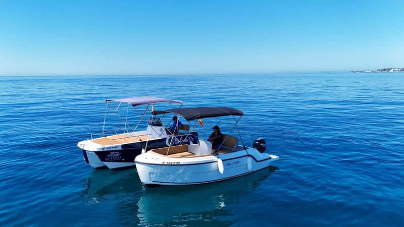 Malaga: 5-Seater Speedboat Boat Rental Without a License - Captain-Style Fun with a No-License Speedboat (and Real Instruction)