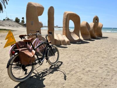 Malaga: Bike Rental for City Discovery Route & Beaches - Riding From Malagueta Toward Peñon del cuervo