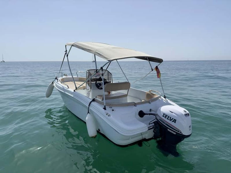 Malaga: Boat rentals without a license - Dolphins, Music, and the Comfort Stuff That Actually Matters