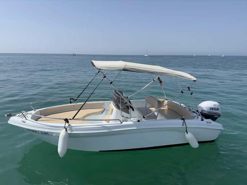 Malaga: Boat rentals without a license - The Real Flow on the Water: Training, Sea Time, and Swim Moments