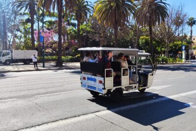 Malaga by Tuk Tuk i : 1 or 2 hours Private city tour - Gibralfaro Hill Fortress: From Lighthouse Mount to Royal Siege