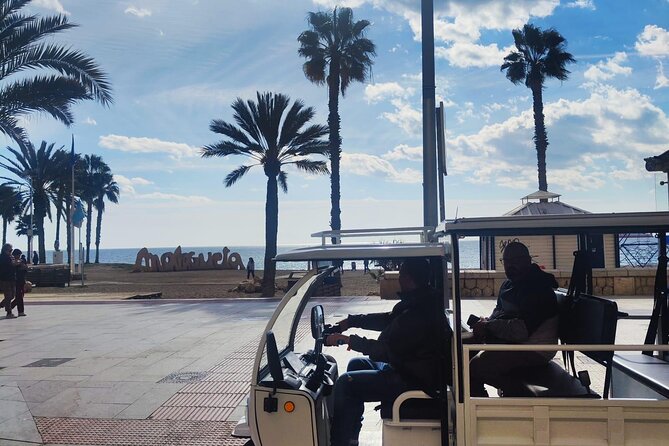 Malaga by Tuk Tuk i : 1 or 2 hours Private city tour - Malaga City Council Area: Spotting the Power Center