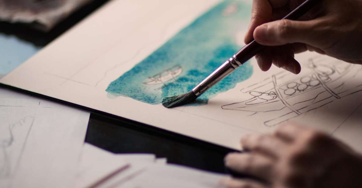 Malaga: Drawing & Painting Lesson Outdoors - Outdoor Art in Malaga: Learn to See the City Differently