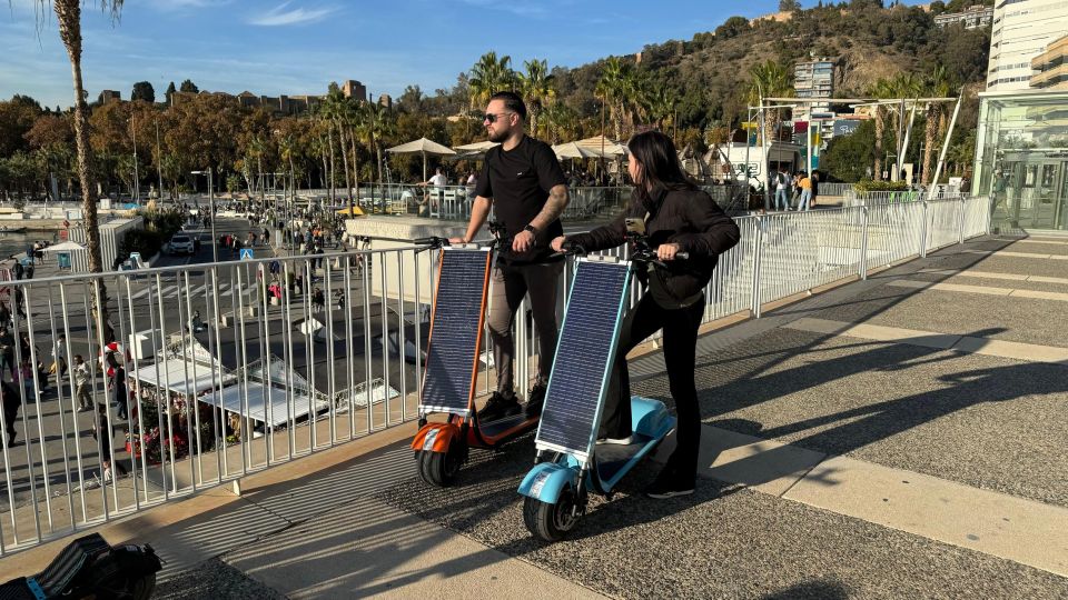 Malaga: Explore Malaga on a Electric Scooter - Quick takes on the Malaga electric scooter (solar) ride