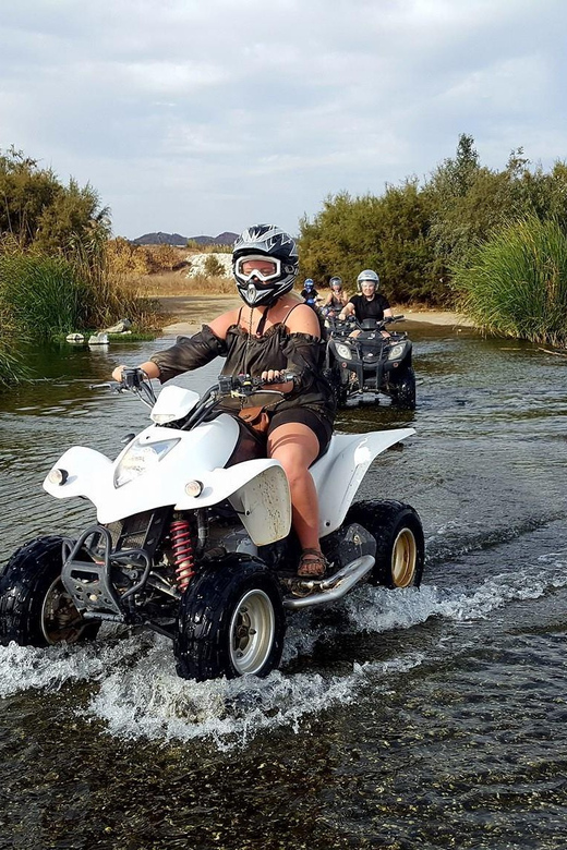 Malaga: Land and River Guided Quad Tour 1-Hour (2-Persons) - Getting started at Cam. Puente del Rey: fast, clear, and practical