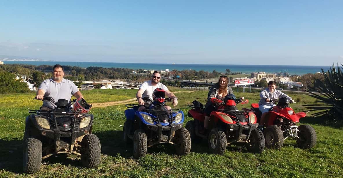 Malaga: Land and River Guided Quad Tour 1-Hour (2-Persons) - The Guadalhorce natural area route: trails, animals, and water moments