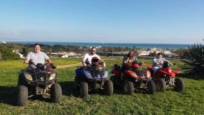 Malaga: Land and River Guided Quad Tour 1-Hour (2-Persons) - Safety briefing and quad training: why beginners can actually do this