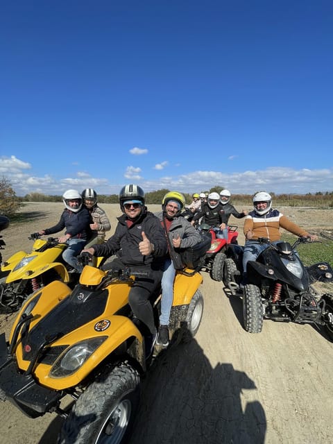 Malaga: Land and River Guided Quad Tour 1-Hour (2-Persons) - Acueducto Arcos de Zapata and ruins: quick culture without slowing the fun