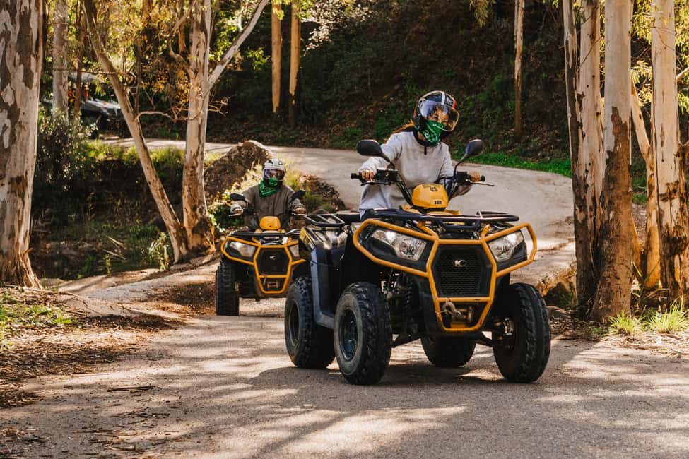 Malaga: Off-Road 3 hours Tour by 2-Seater Quad in Mijas - A quick reality check on timing, language, and comfort