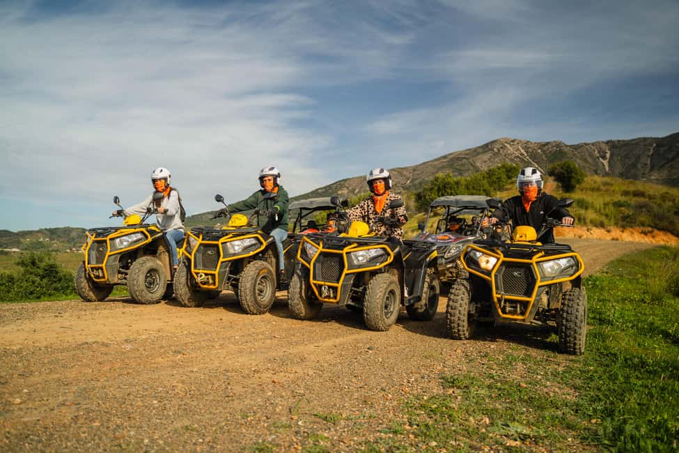 Malaga: Off-Road 3 hours Tour by 2-Seater Quad in Mijas - The quad setup: automatic 2-seaters for groups