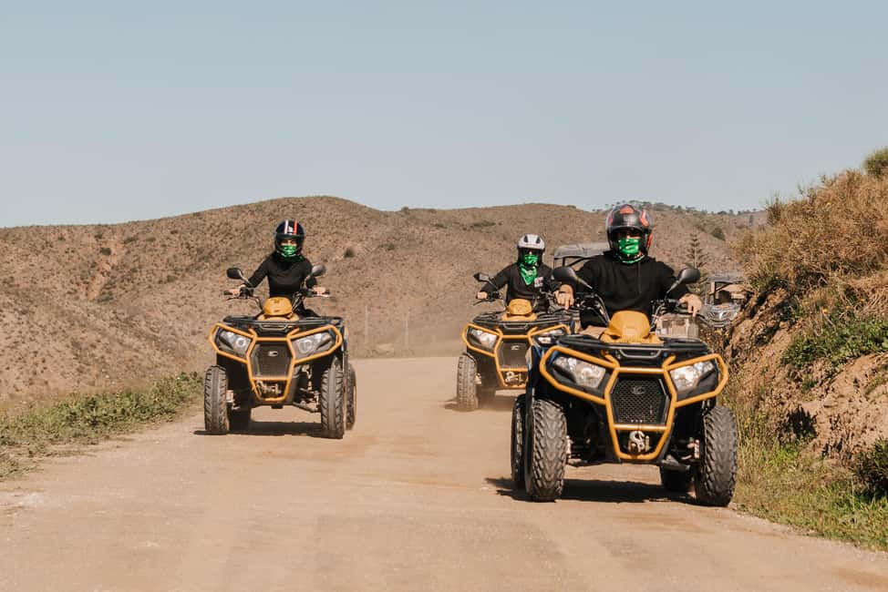 Malaga: Off-Road 3 hours Tour by 2-Seater Quad in Mijas - Stop by Stop: what the 3 hours feels like on the route