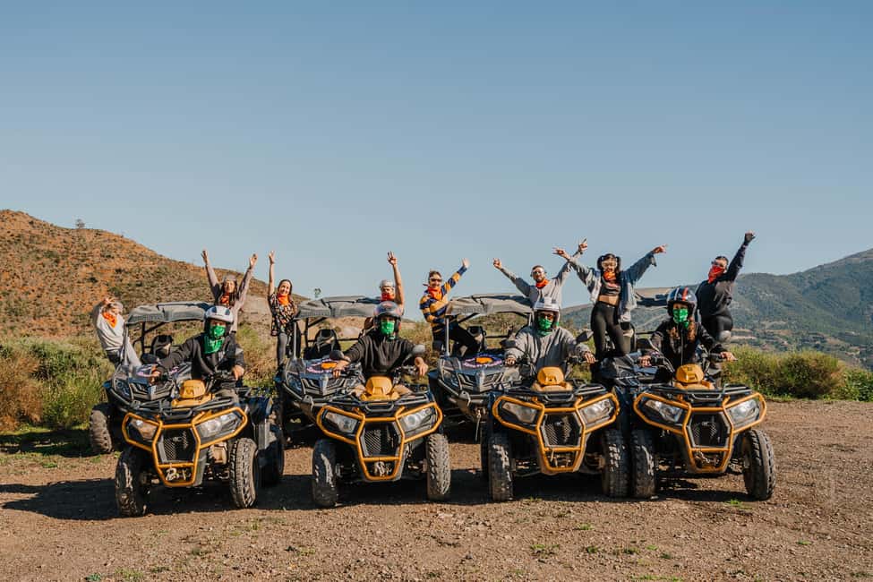 Malaga: Off-Road 3 hours Tour by 2-Seater Quad in Mijas - Safety briefing: how they keep it fun and manageable