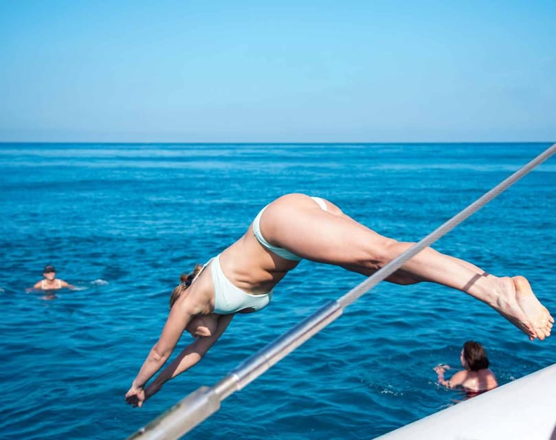 Malaga: Sailing Catamaran with Swimming and Paella Lunch - Key things to know before you go