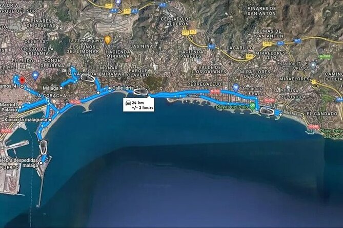 Málaga Sunset & Night Tour by Electric Car - Gibralfaro and Castillo de Gibralfaro: The Viewpoint Payoff