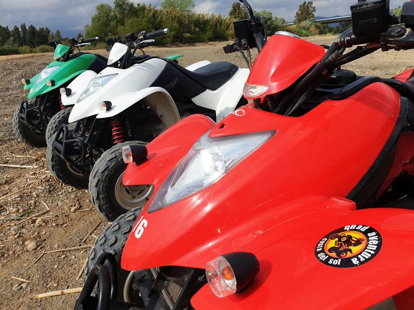 Málaga: Tour Off-Road 1-Hour Solo All-Terrain Quad Adventure - Acueducto Arcos de Zapata: a photo stop that helps you read the area